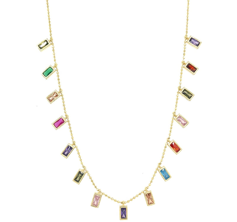 Geometric Charm Necklace