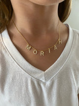 Charm Name Necklace