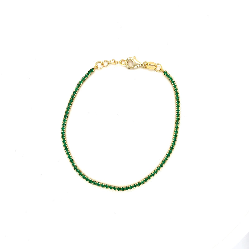 Mini Emerald Bracelet